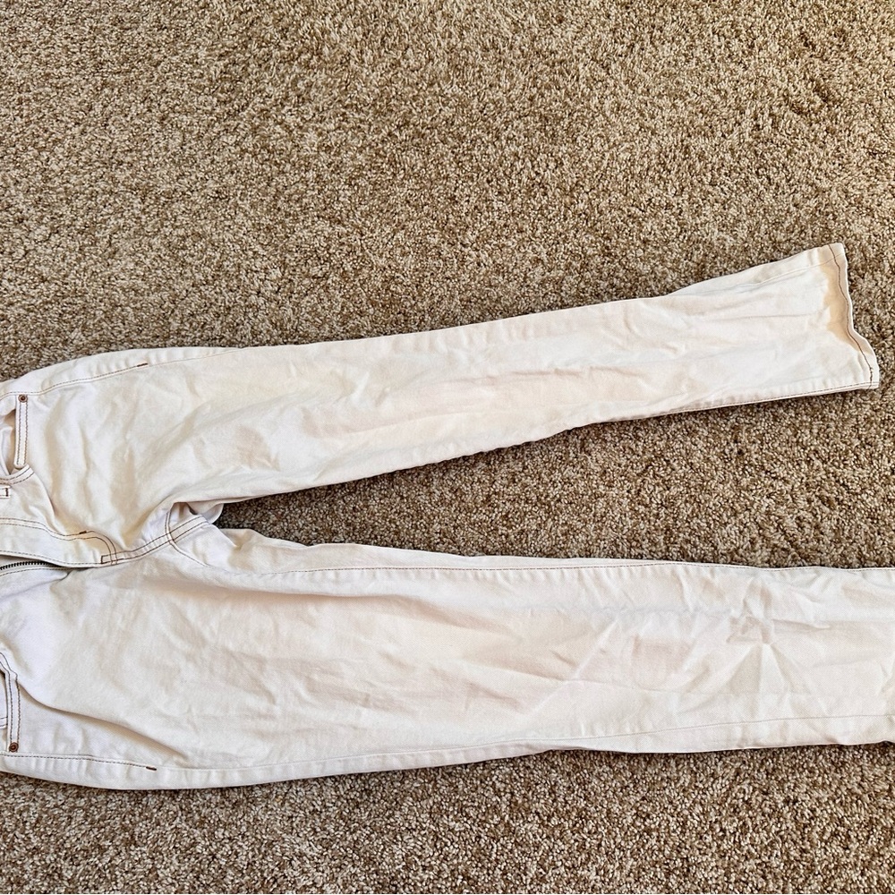 White Denim Jeans